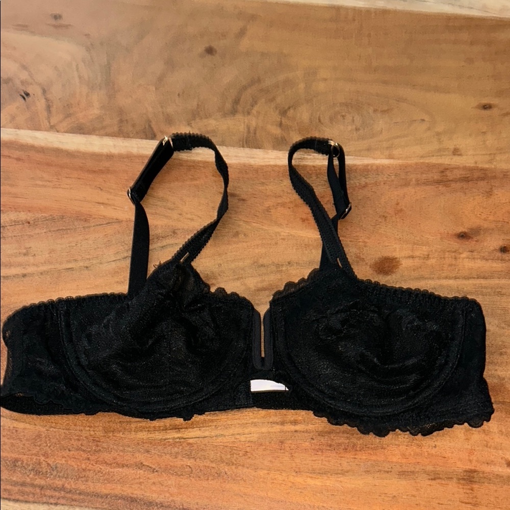 Auden Black Lace Bra